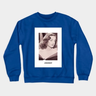 Judgment Tarot Card - Bette Davis Crewneck Sweatshirt